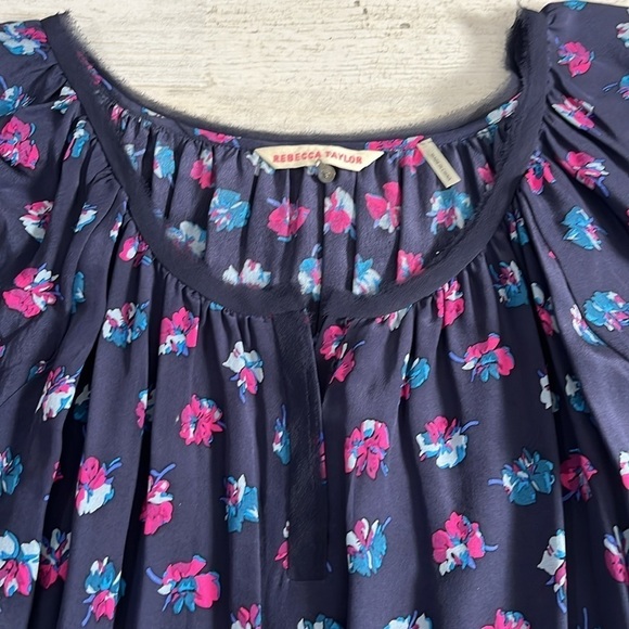 Rebecca Taylor Floral Dress Size 4 - Picture 9 of 13